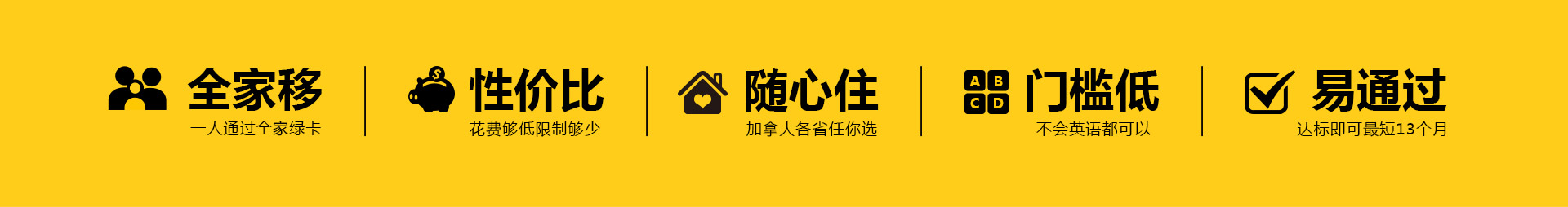 盼达狸的加拿大自雇移民优势